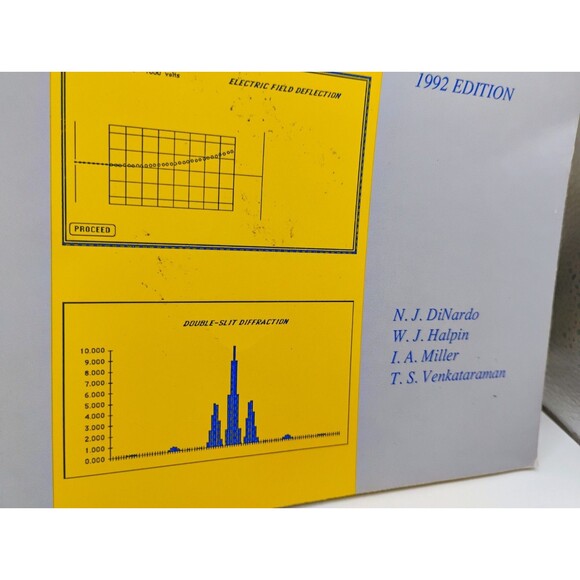 Physics Laboratory Manual With Computer Simulations 1992 Ed. Drexel University - Picture 3 of 15